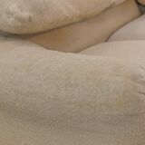 Set (2) Cassina Maralunga Sofas in beige Bouchlé-Fabrics by Vico Magistrett