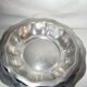Lot de 4 plats ronds creux en inox
