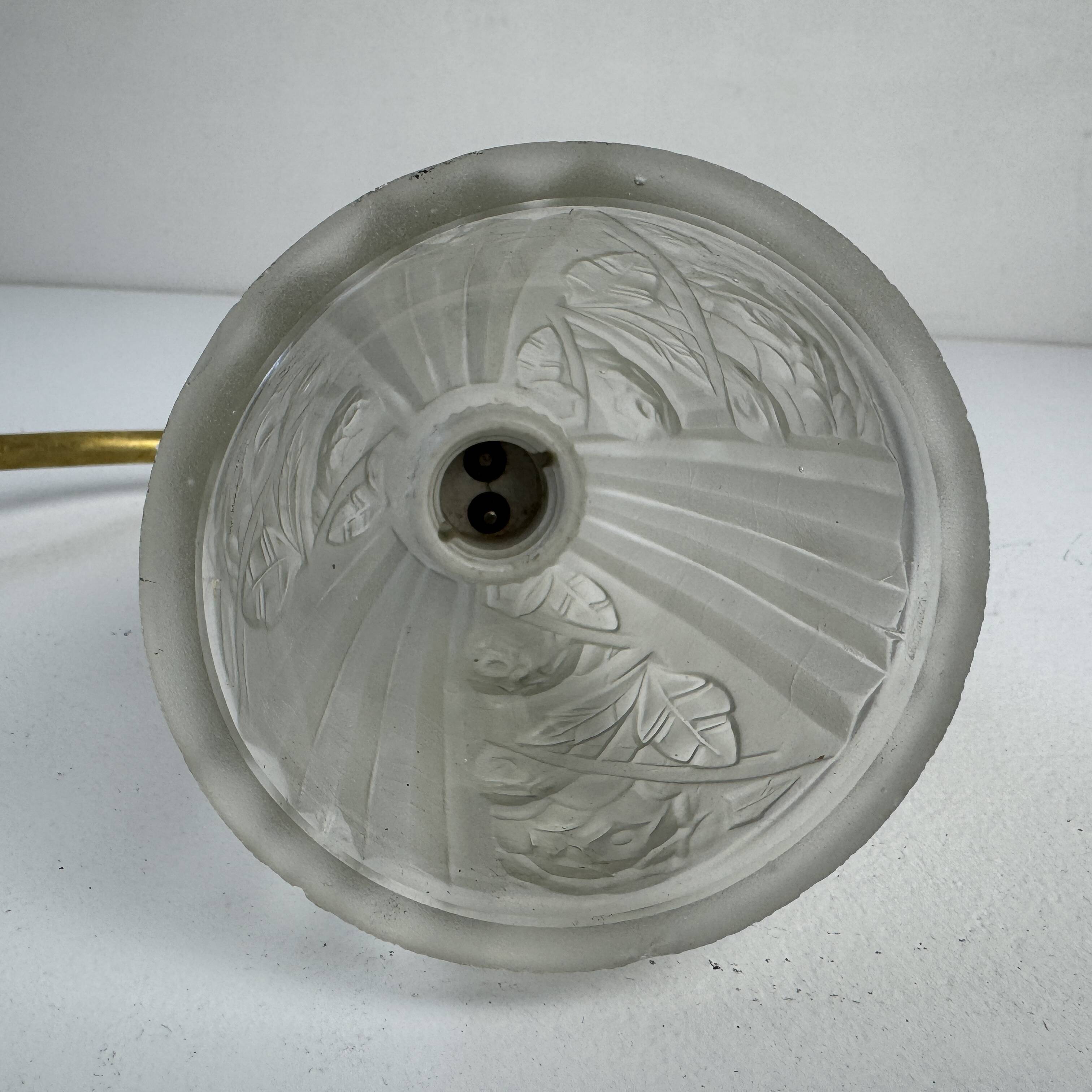 ANTIQUE ART-DECO VINTAGE WALL LAMP