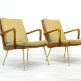 Fauteuils Boomerang par Hans Mitzlaff pour Eugen Schmidt, Allemagne, années 1950