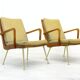 Armchairs by Hans Mitzlaff for Eugen Schmidt, Germany, 1950