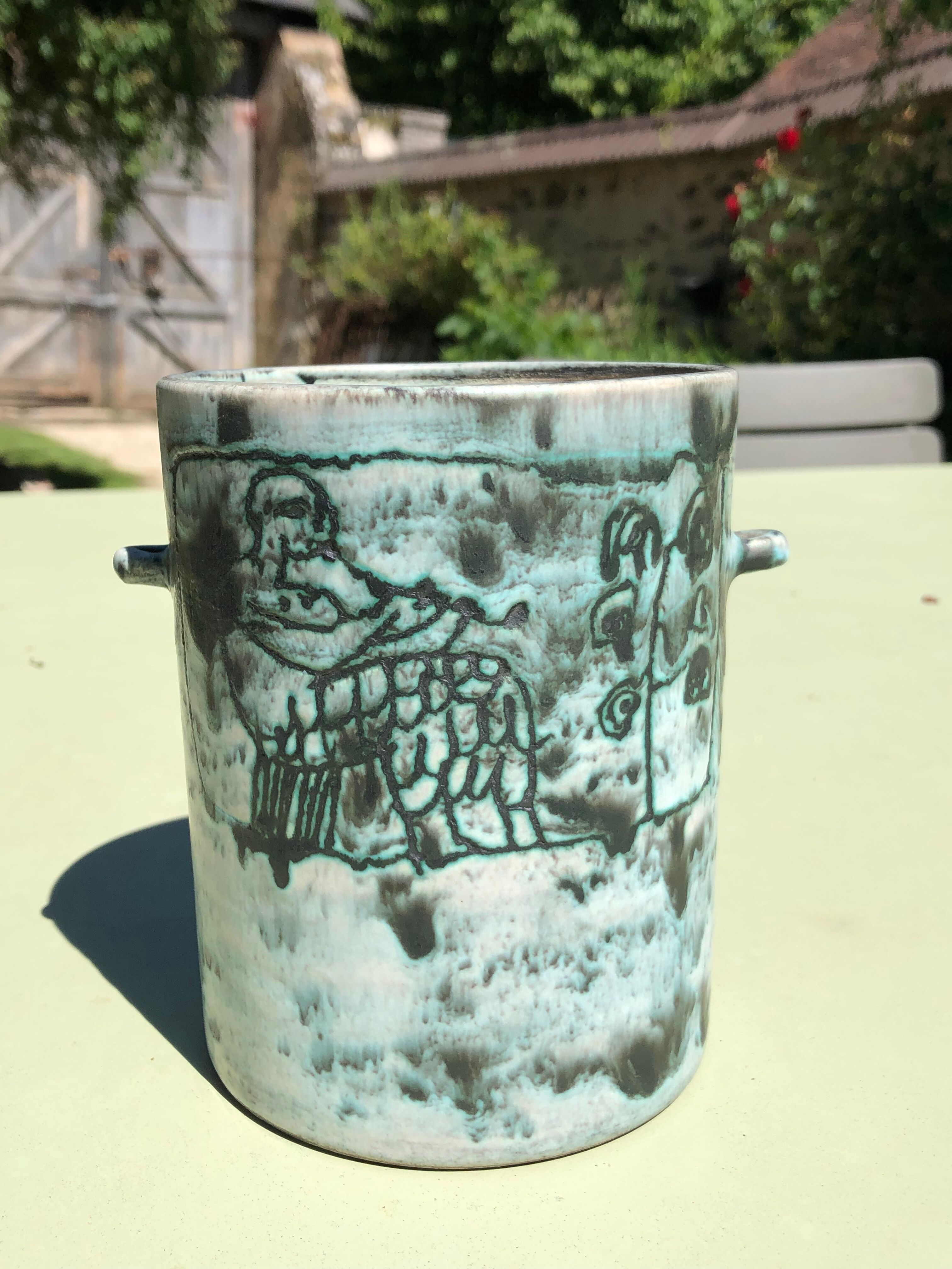 Vase by Jacques Blin