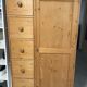 Solid pine wardrobe