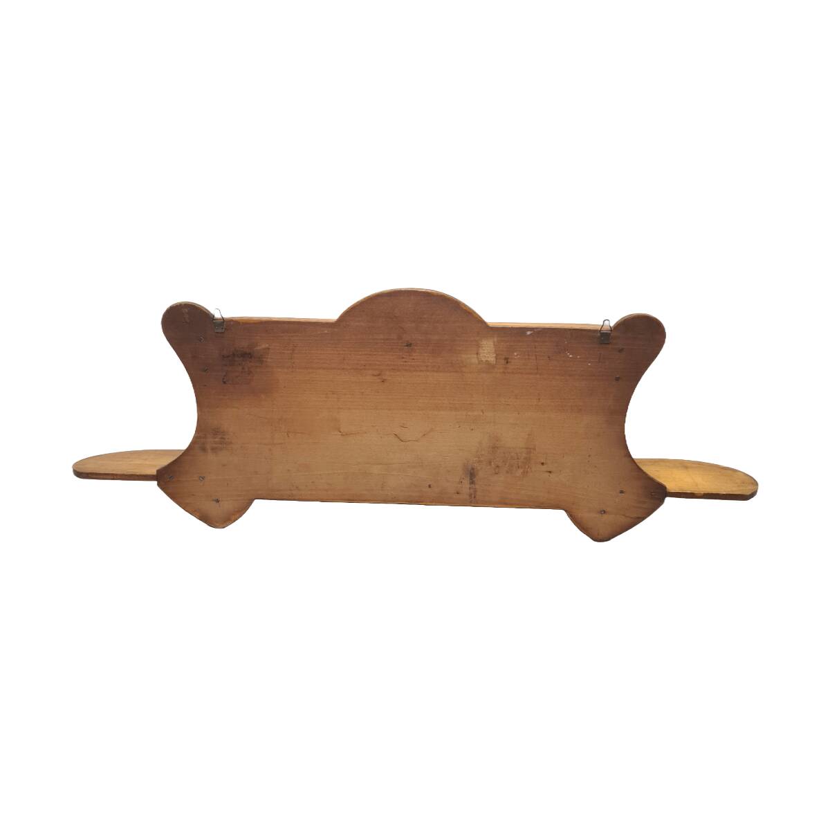 Antique Flemish Wall Tiered Stand, early 1900s