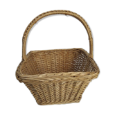 Square basket with handle