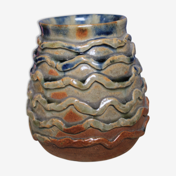 Ceramic vase La Borne E. Bedu Fils