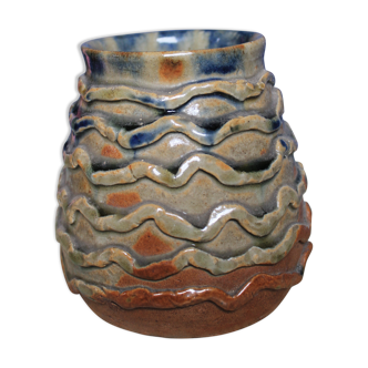 Ceramic vase La Borne E. Bedu Fils