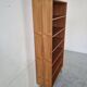 Scandinavian bookcase in teak and walnut, 60s