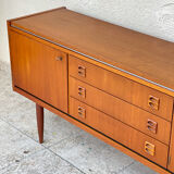 Scandinavian teak row