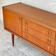 Scandinavian teak row