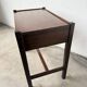 Jacques Hauville bedside table Roche Bobois mahogany