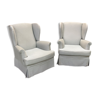 Pair of English armchairs from the 1930s
