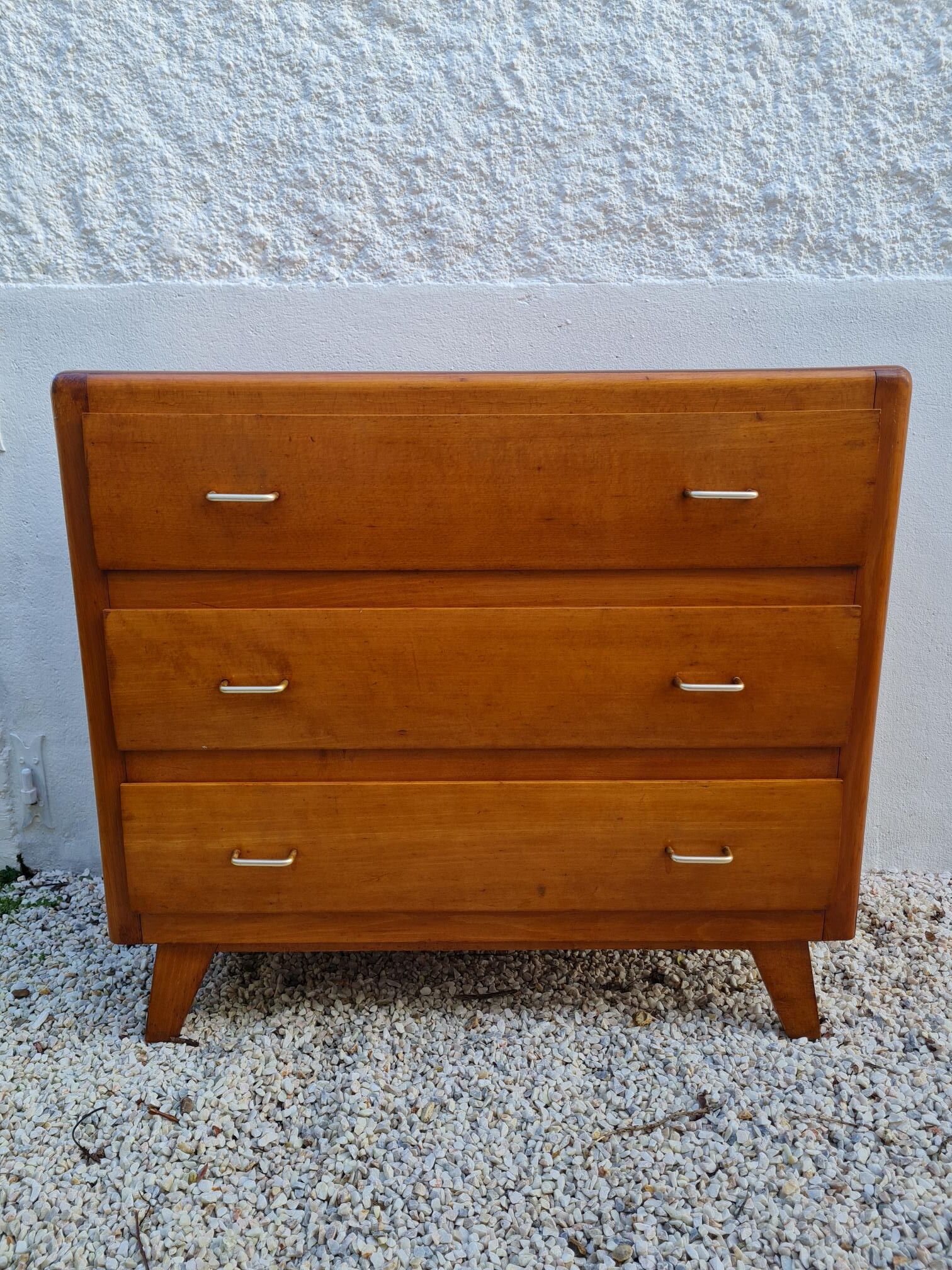 Commode pieds compas 1960
