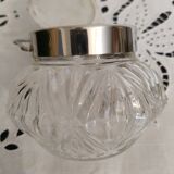 Sugar bowl, glass jam maker