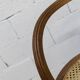 Vintage Louis XVI style chair – Cane seat, lyre-shaped back