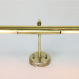 Vintage brass wall piano lamp