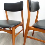Pair of scandinavian style chairs