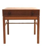 “Casino” teak bedside table, Engström & Myrstran, Sweden, 1960