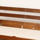 Mid Century Modern 3-Seat Sofa, Ole Wanscher for France & Son, Senator Teak, Danish Design Couch