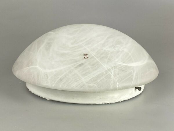 Plafoniere plafonnier verre espace design lampe 70s