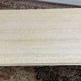 Vintage travertine coffee table from the 70s
