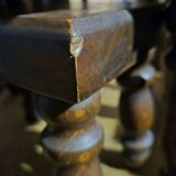 Vintage brutalist oak nesting tables (3)