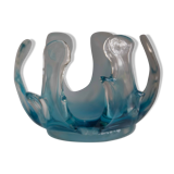 Cup scratch blue murano