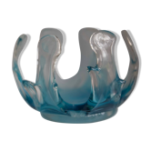 Coupelle griffe murano bleue