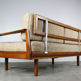 Antimott chairs - beige couch - brown by Wilhelm Knoll 1950s