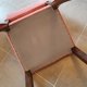 Set de 2 chaises anciennes en velour rose