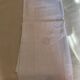 Drap monograme Jp en lin