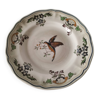 Longchamp plate – “hand-style” decoration, a reinterpretation of the Cléry model