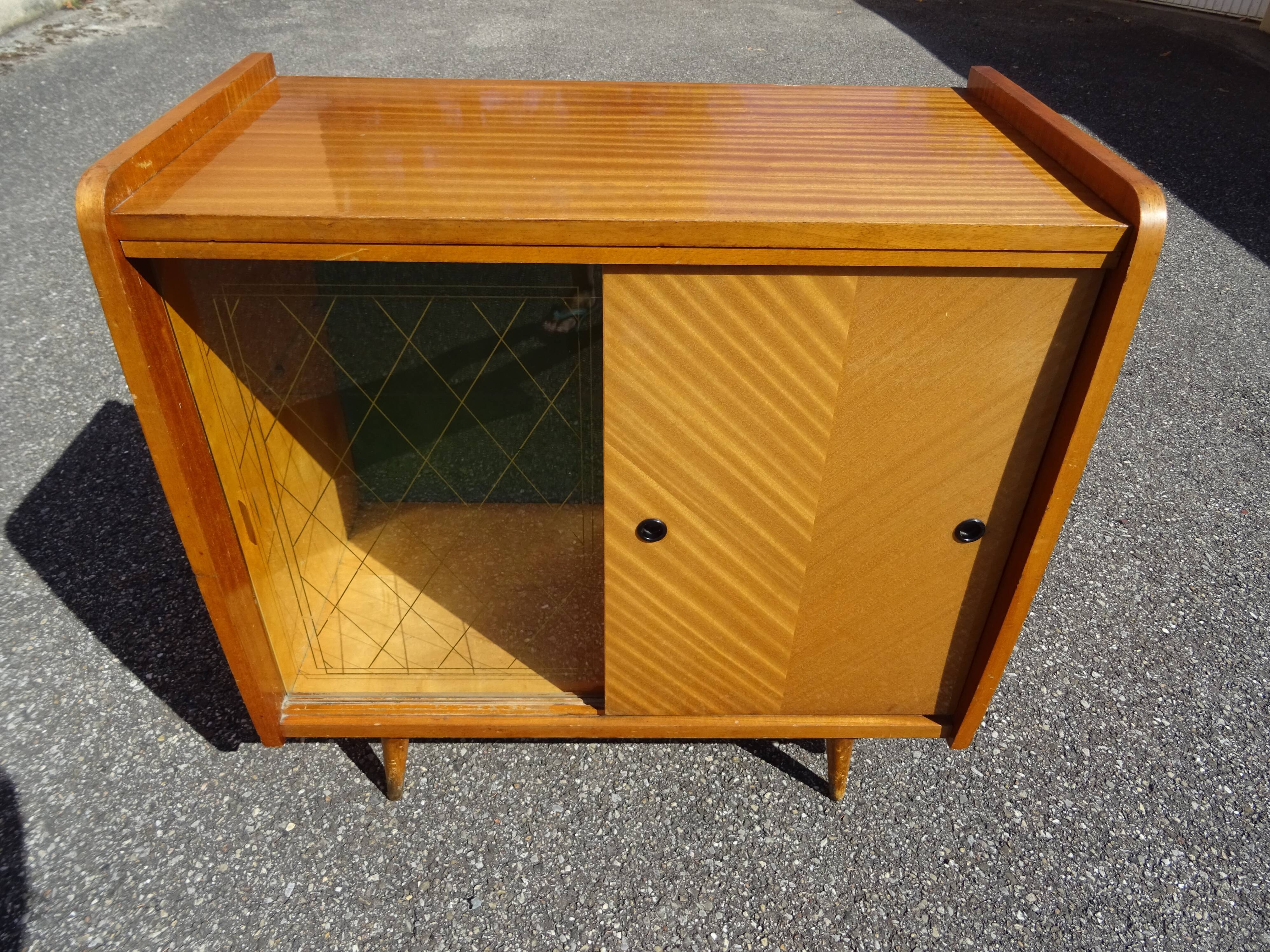 Vintage bar storage unit year 60