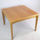 Coffee table, oak, Henning Kjærnulf, Vejle chairs and furniture factory, 1960s