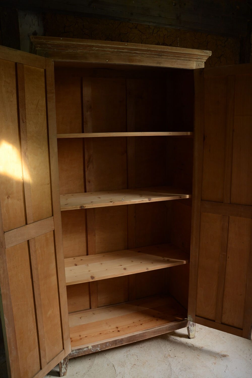 Patinated Parisian wardrobe