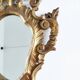 Miroir bois doré 56 x 32 cm