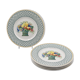 6 flat plates Villeroy & Boch basket model