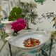 Limoges fruit porcelain basket