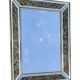 Miroir De Venise avec verre gravé decor floral