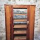 Antique shop display cabinet – Pine wood – 1920s/30s – On wheels