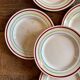 Set of 8 vintage dessert plates - Gilles de Gien