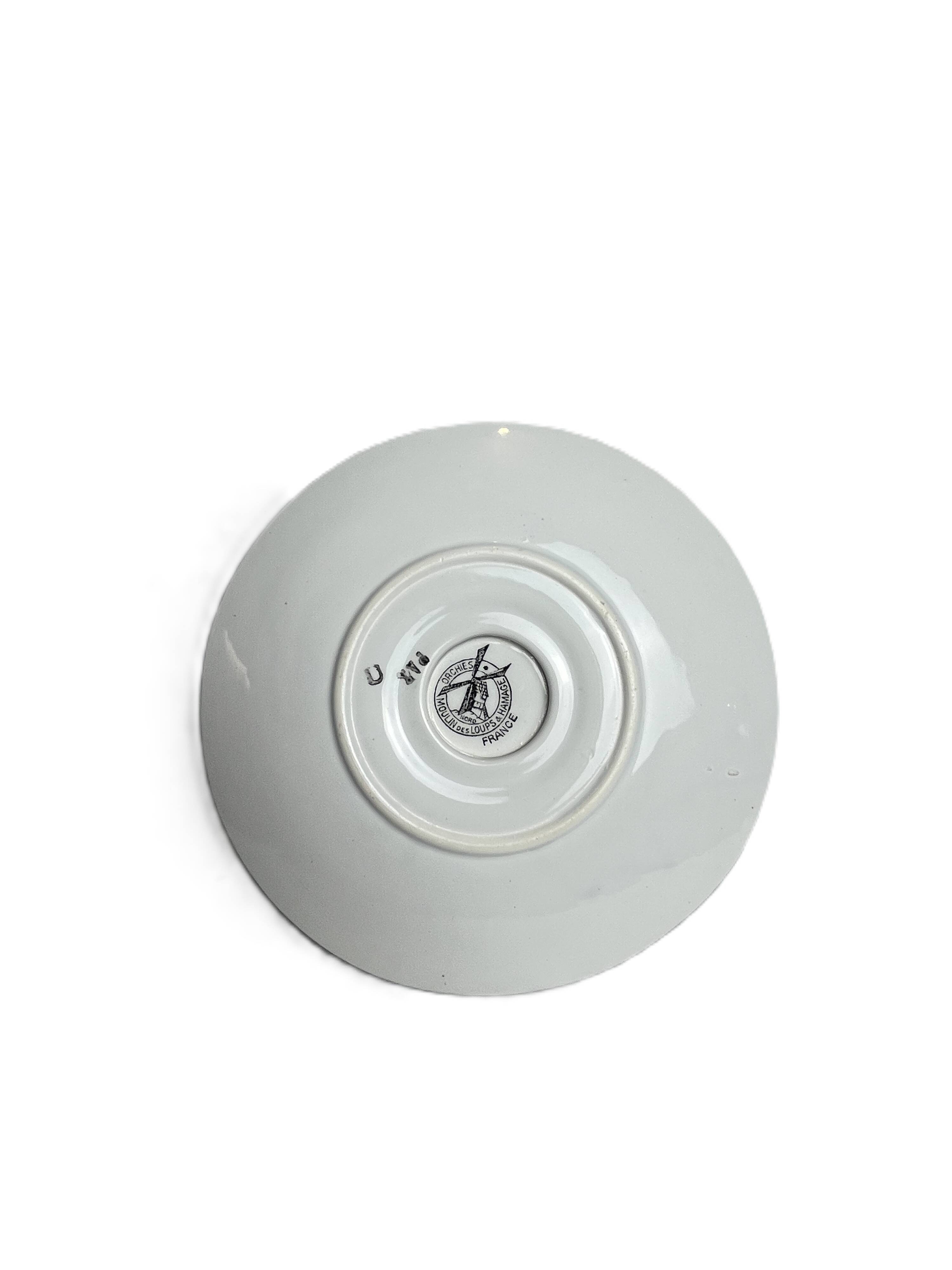 Art déco, saucière motifs géométriques Orchies vers 1930