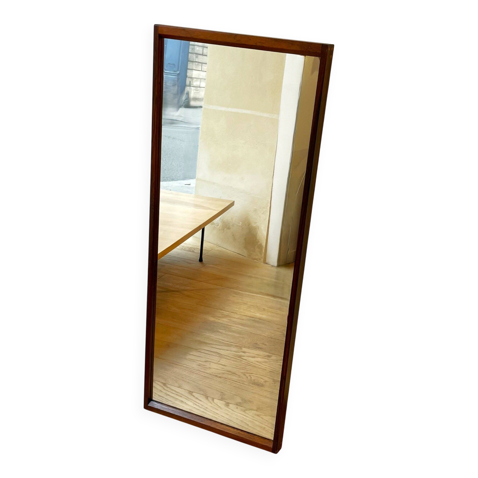 Rosewood mirror model 145 by Kai Kristiansen