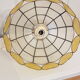 Lustre en nacre et laiton