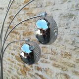Chromium thrush floor lamp