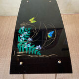 Vintage glass coffee table