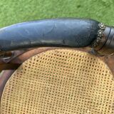 Napoleon III office chair in solid wood