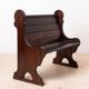 Vintage Church Bench, 20th century