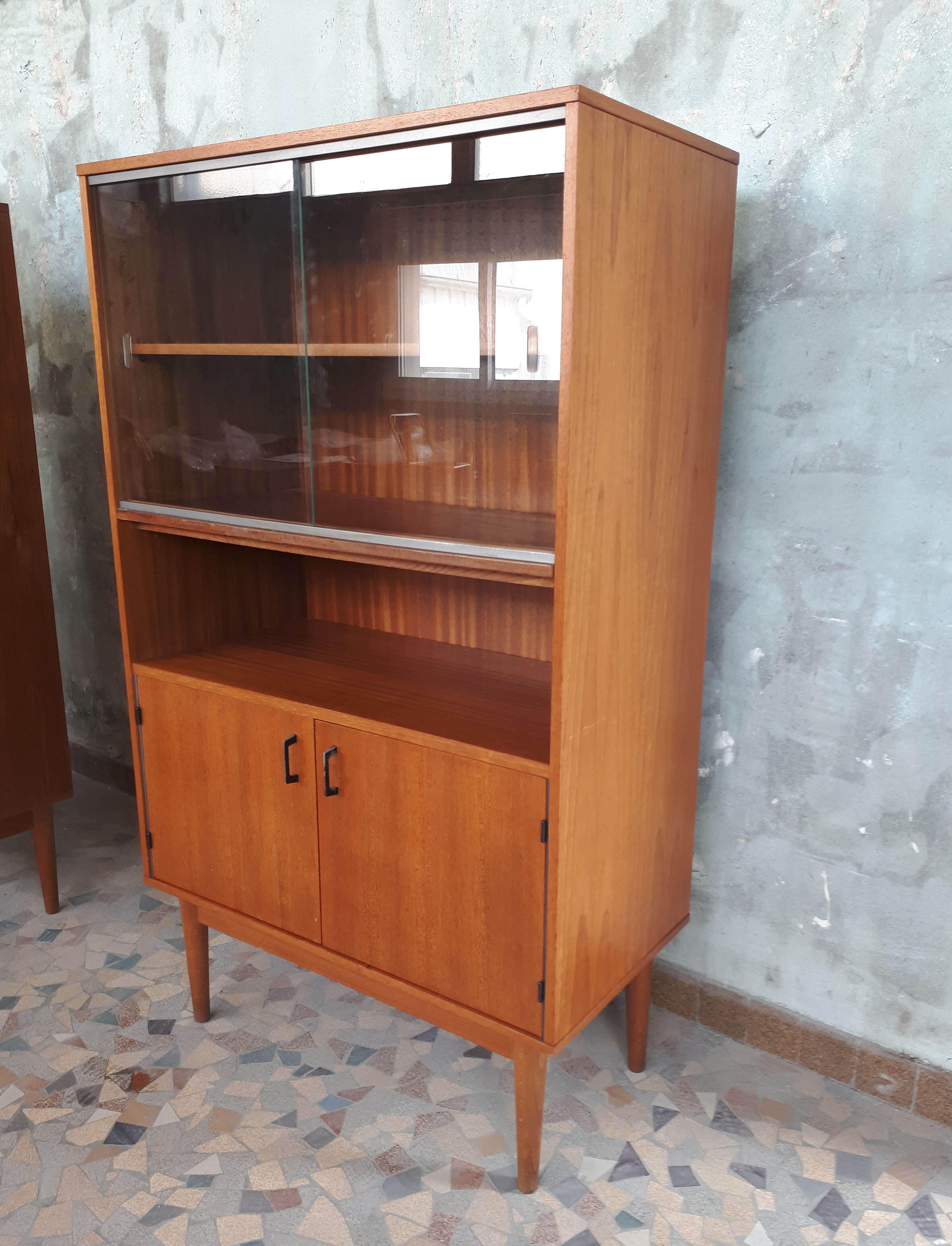 Bookcase unifa vintage 60s