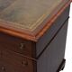 English mahogany desk, 1850s